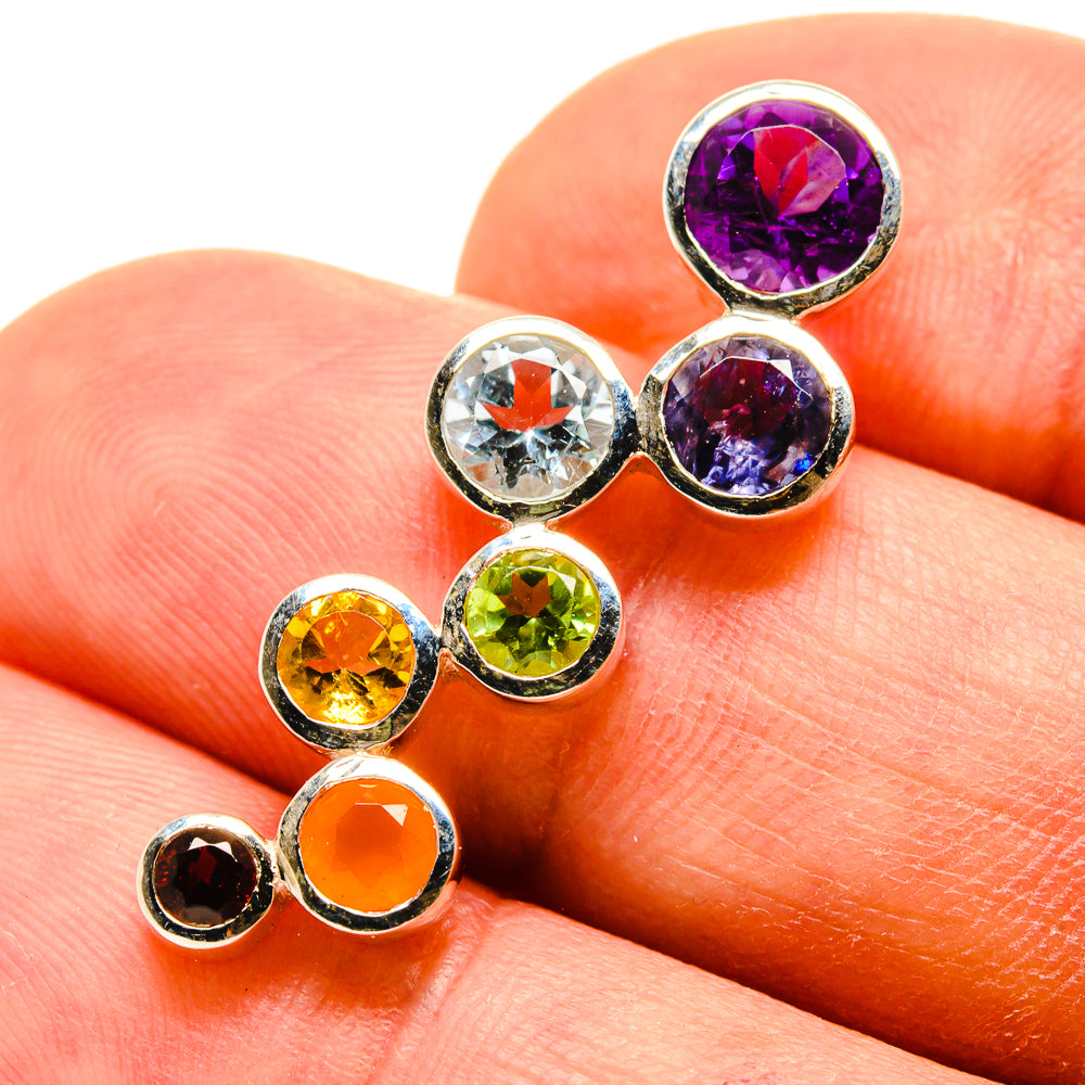 Multi-Stone Chakra Pendants handcrafted by Ana Silver Co - PD759018
