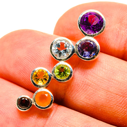 Multi-Stone Chakra Pendants handcrafted by Ana Silver Co - PD759018
