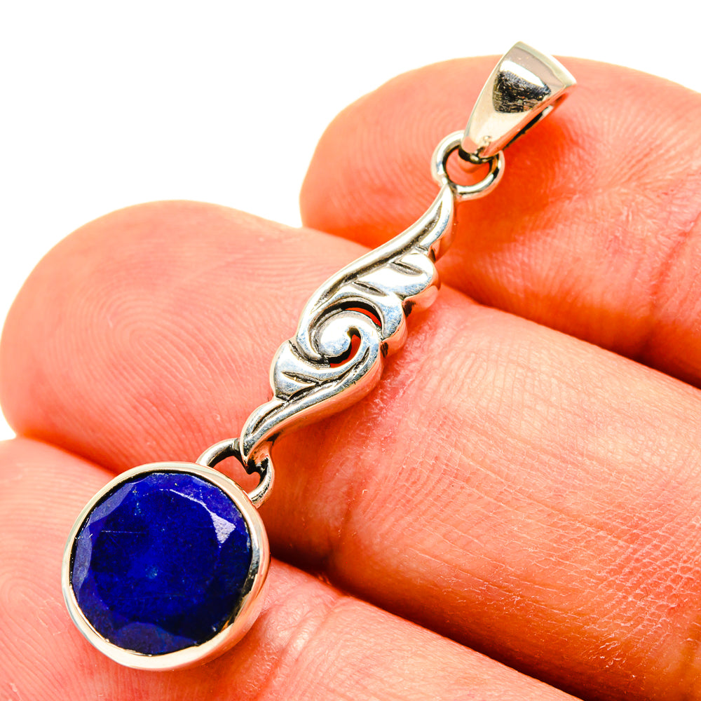 Sapphire Pendants handcrafted by Ana Silver Co - PD759019