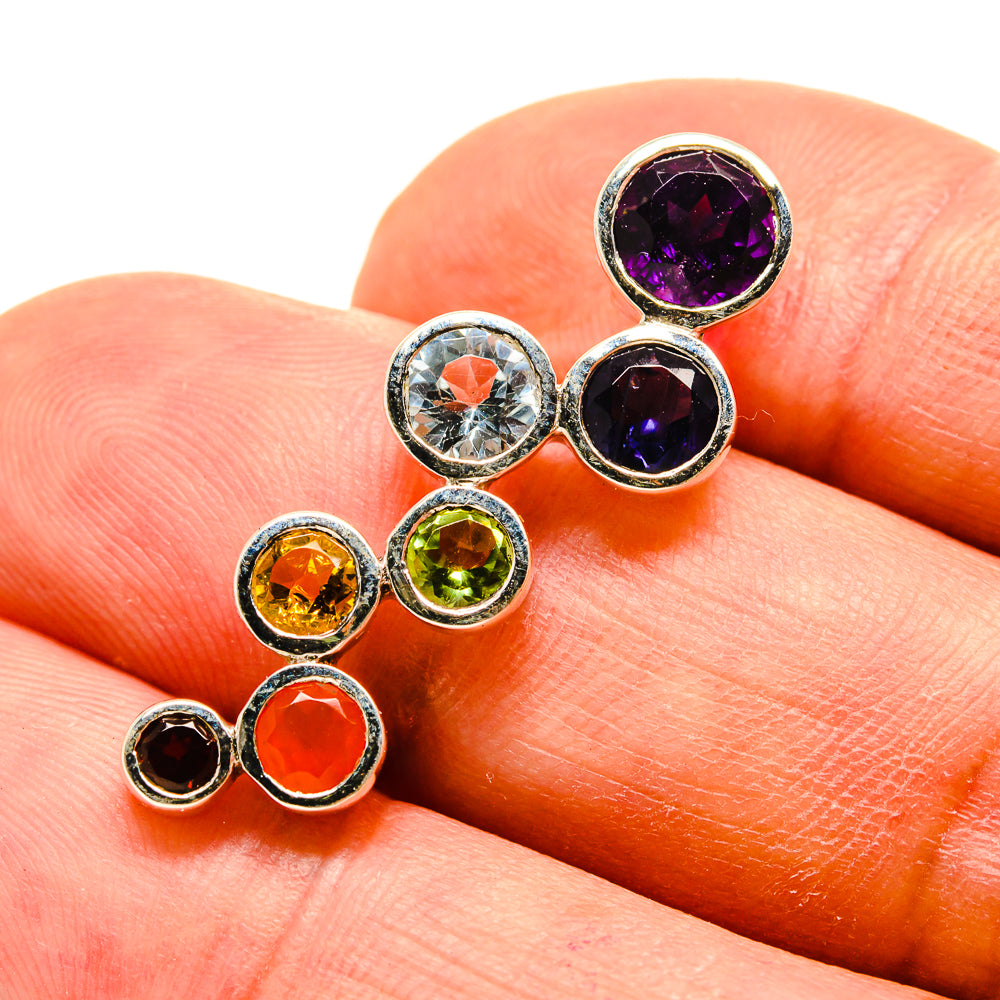 Multi-Stone Chakra Pendants handcrafted by Ana Silver Co - PD759023