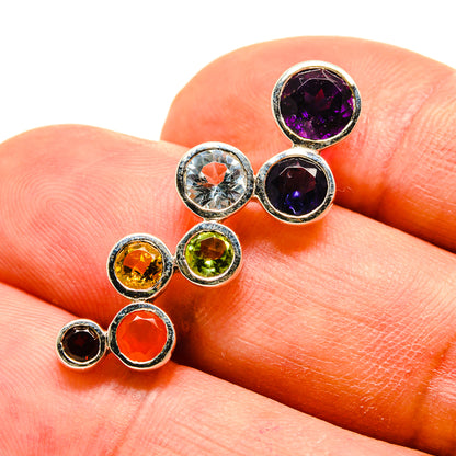 Multi-Stone Chakra Pendants handcrafted by Ana Silver Co - PD759023