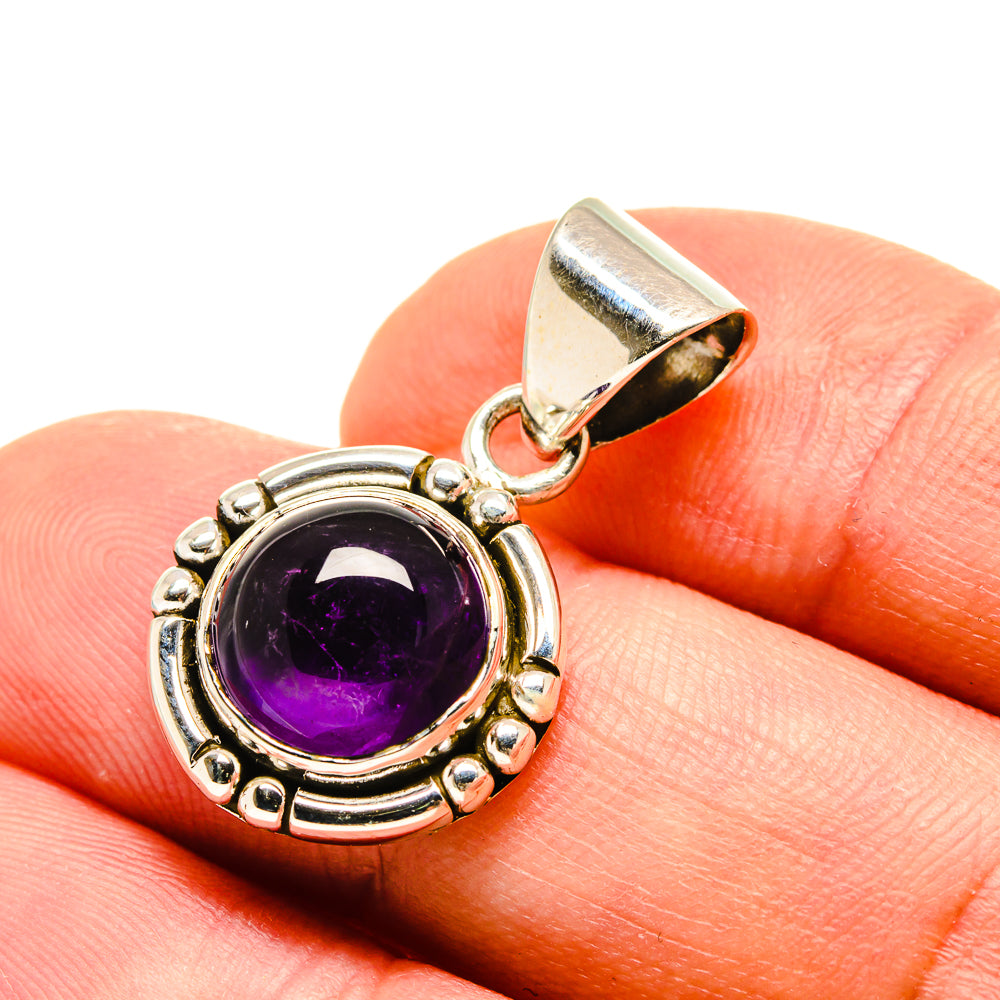 Amethyst Pendants handcrafted by Ana Silver Co - PD759040
