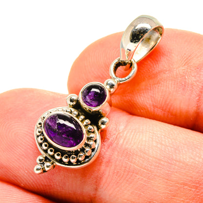 Amethyst Pendants handcrafted by Ana Silver Co - PD759046