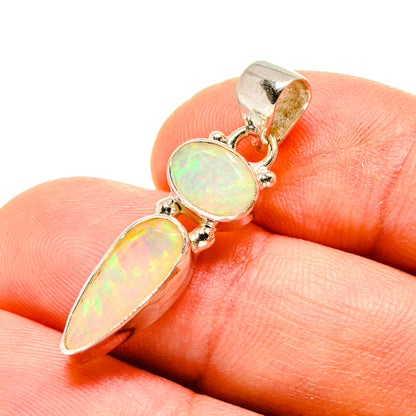 Ethiopian Opal Pendants handcrafted by Ana Silver Co - PD759052