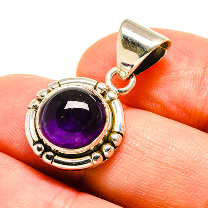 Amethyst Pendants handcrafted by Ana Silver Co - PD759059