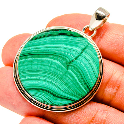 Malachite Pendants handcrafted by Ana Silver Co - PD759066