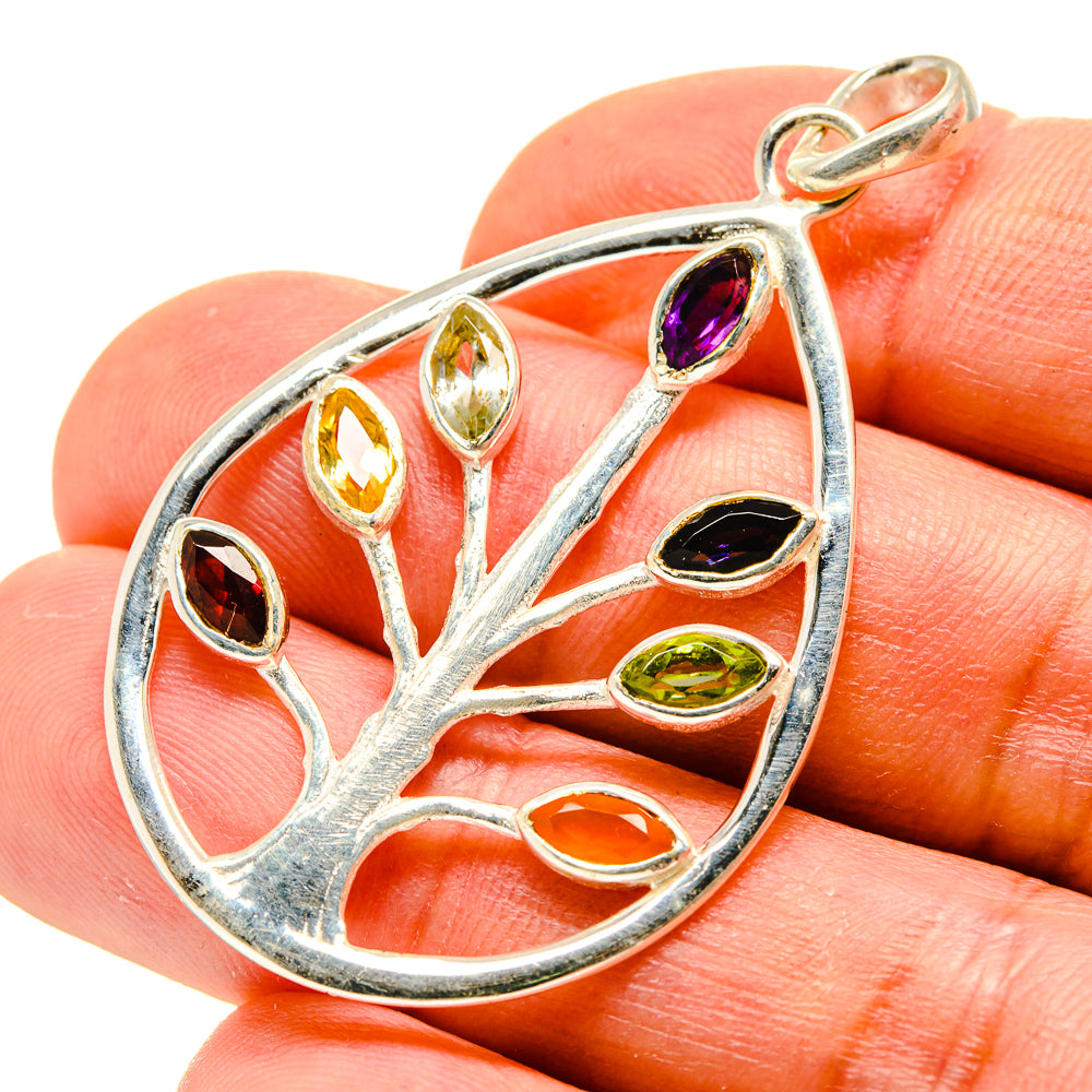 Multi-Stone Chakra Pendants handcrafted by Ana Silver Co - PD759069