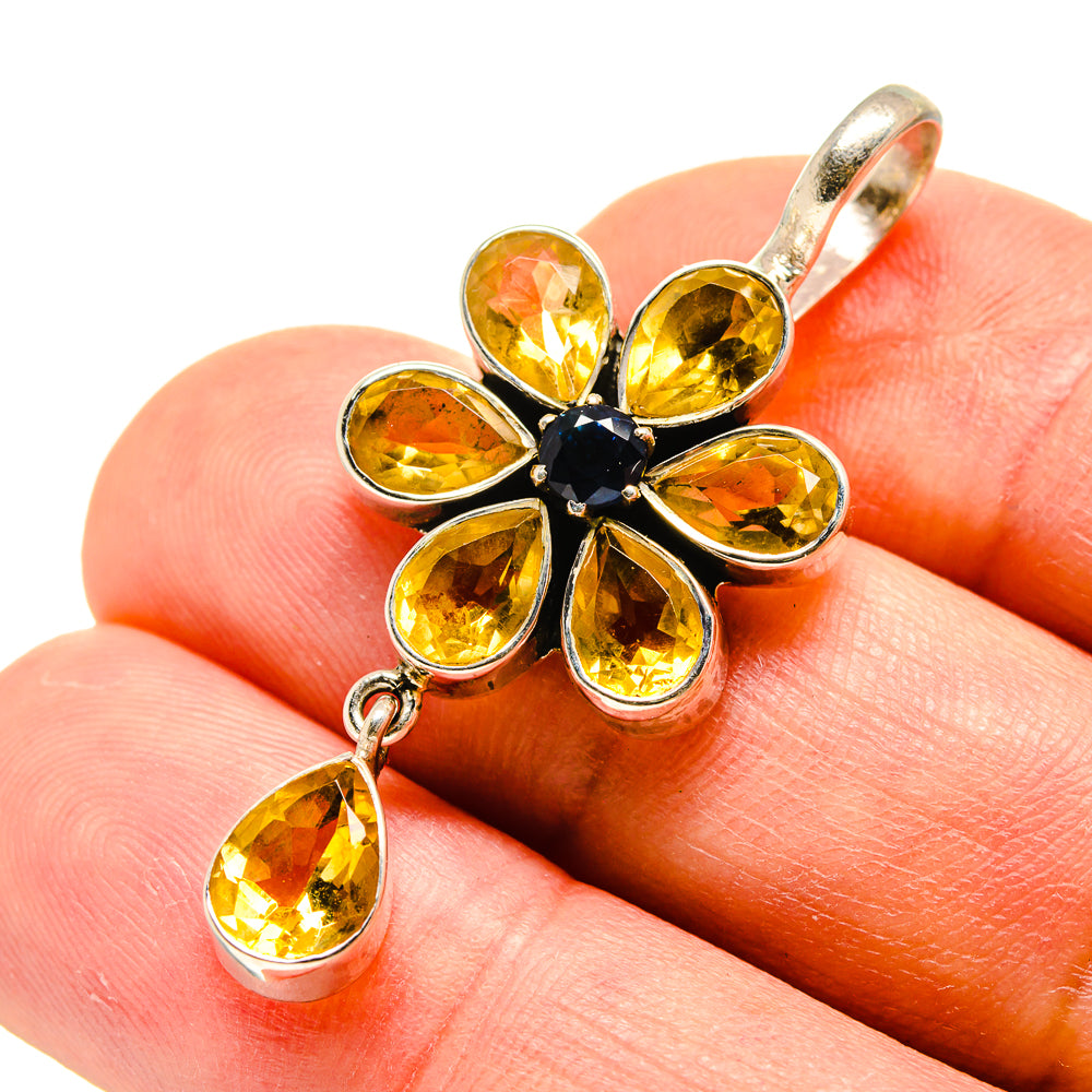 Citrine Pendants handcrafted by Ana Silver Co - PD759072