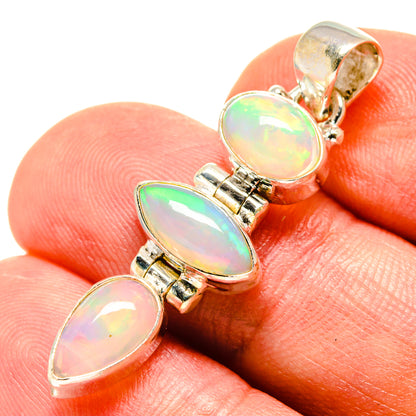Ethiopian Opal Pendants handcrafted by Ana Silver Co - PD759090
