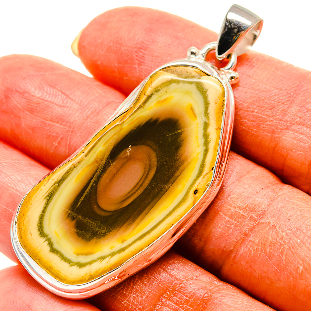 Willow Creek Jasper Pendants handcrafted by Ana Silver Co - PD759153