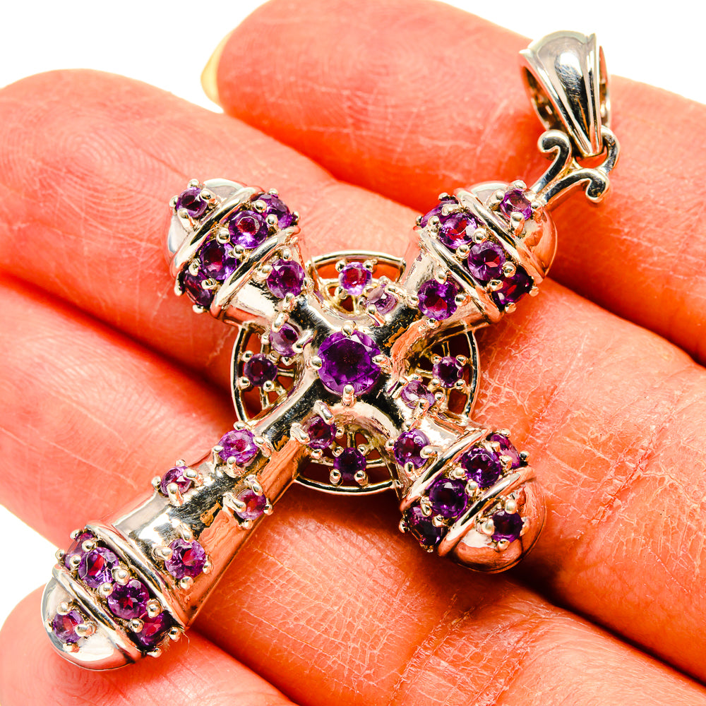 Amethyst Pendants handcrafted by Ana Silver Co - PD759164
