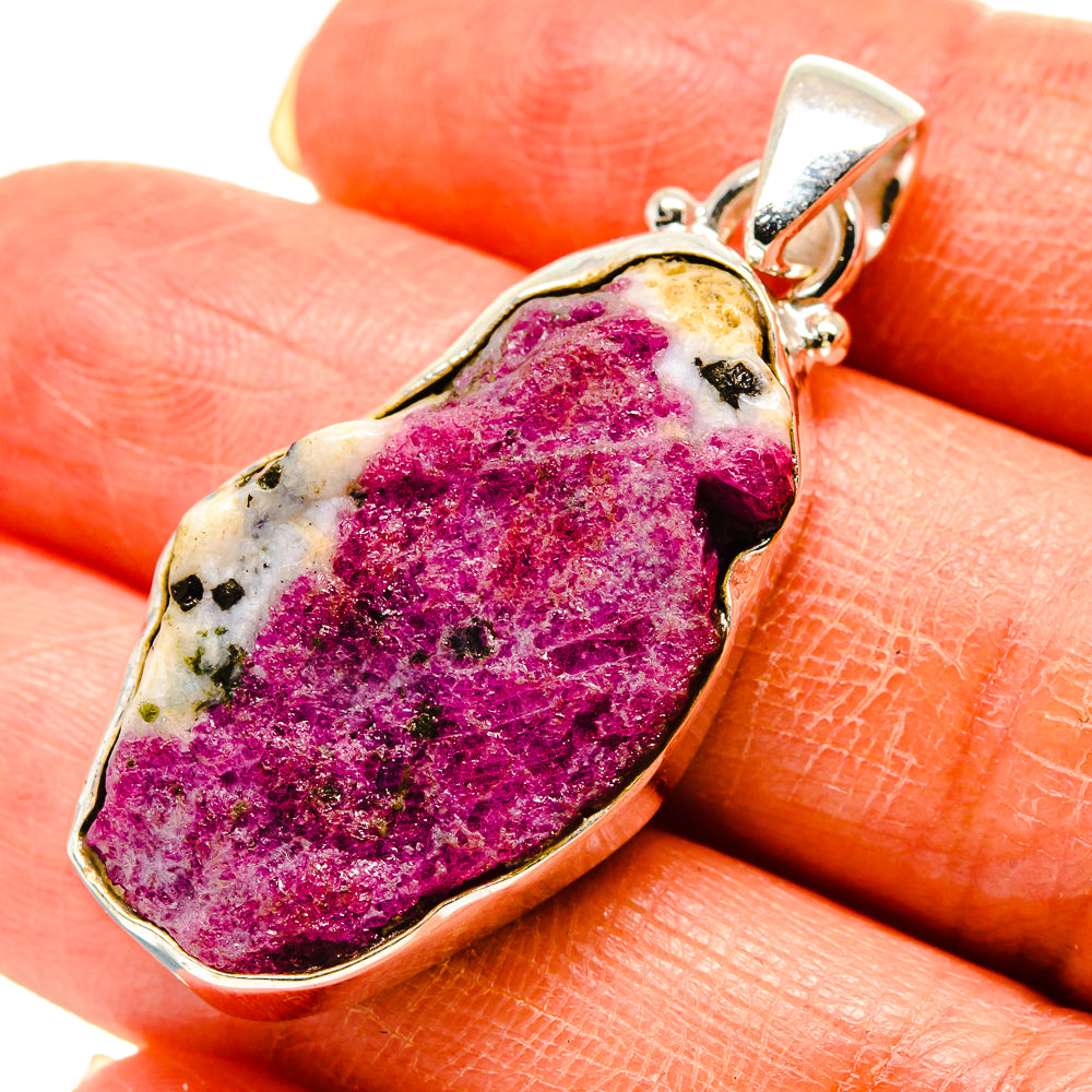 Ruby Fuchsite Pendants handcrafted by Ana Silver Co - PD759168
