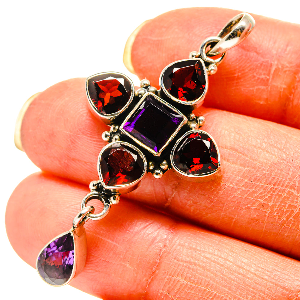 Amethyst Pendants handcrafted by Ana Silver Co - PD759209