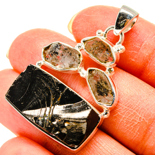 Shungite Pendants handcrafted by Ana Silver Co - PD759221