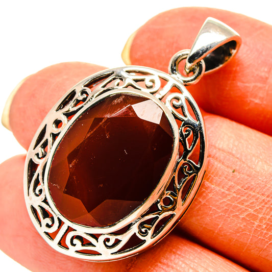 Red Onyx Pendants handcrafted by Ana Silver Co - PD759222