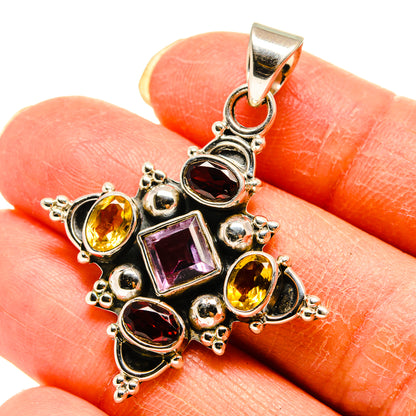 Amethyst Pendants handcrafted by Ana Silver Co - PD759228