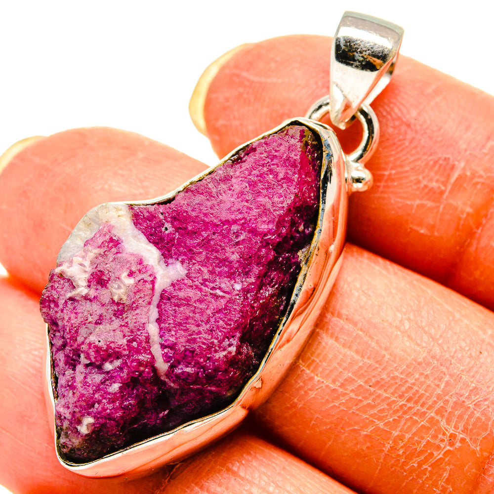 Ruby Fuchsite Pendants handcrafted by Ana Silver Co - PD759236