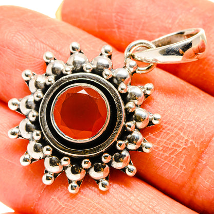 Carnelian Pendants handcrafted by Ana Silver Co - PD759244