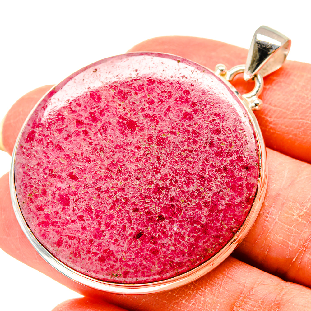 Rhodonite Pendants handcrafted by Ana Silver Co - PD759259
