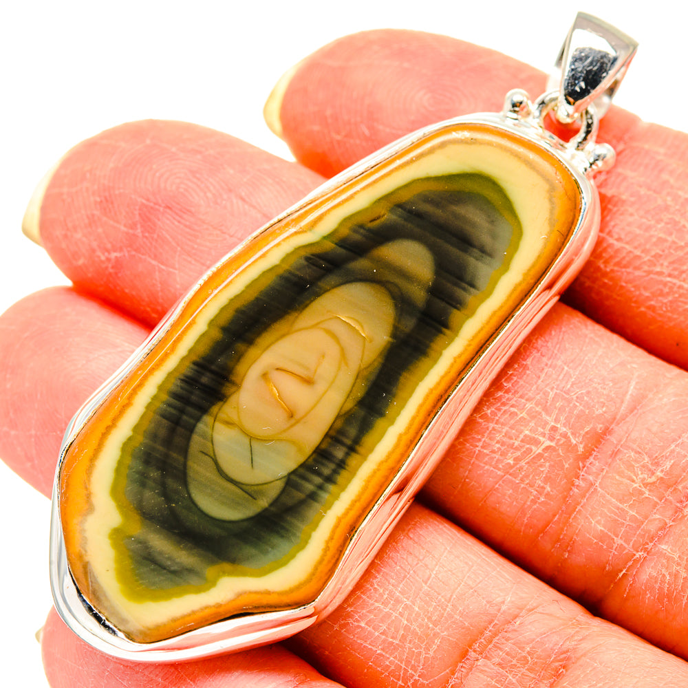 Willow Creek Jasper Pendants handcrafted by Ana Silver Co - PD759260