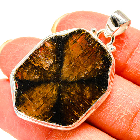 Chiastolite Pendants handcrafted by Ana Silver Co - PD759279
