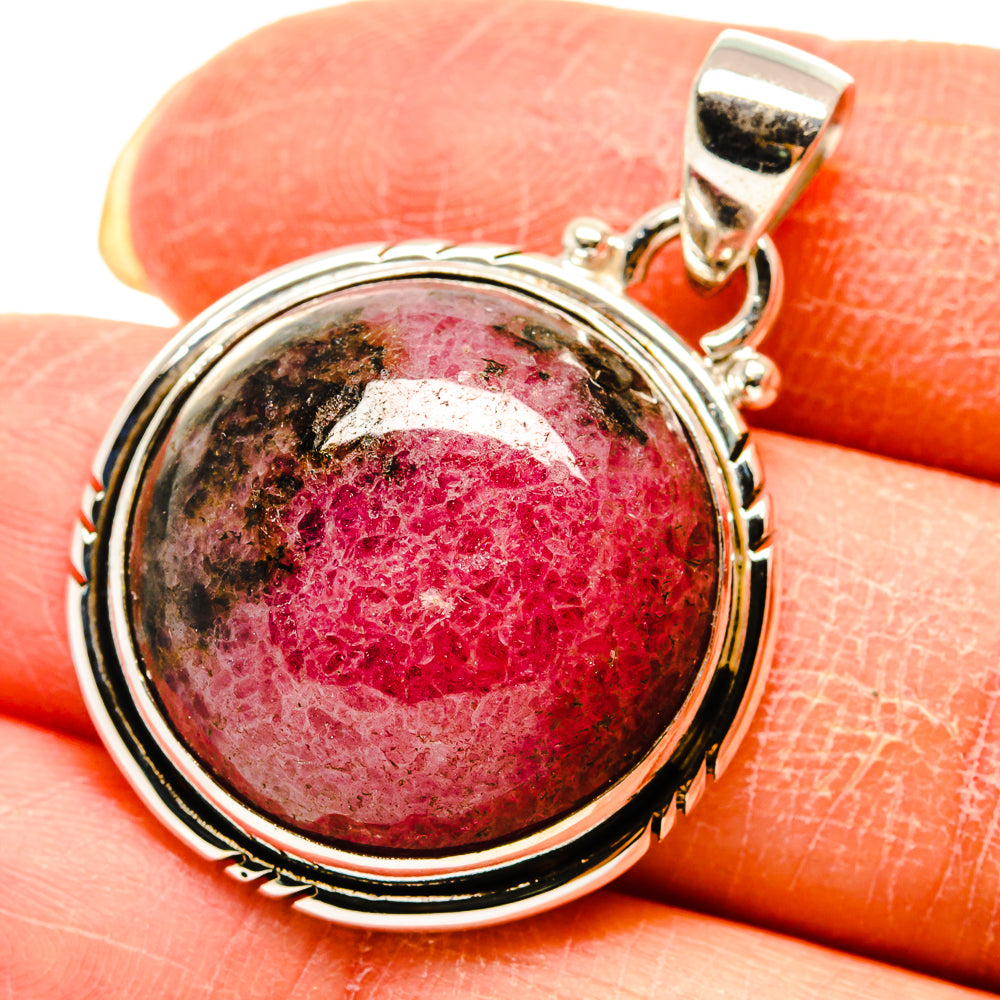 Rhodonite Pendants handcrafted by Ana Silver Co - PD759287