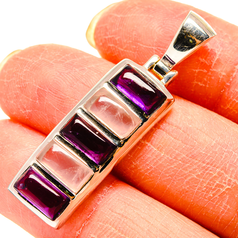 Amethyst Pendants handcrafted by Ana Silver Co - PD759300