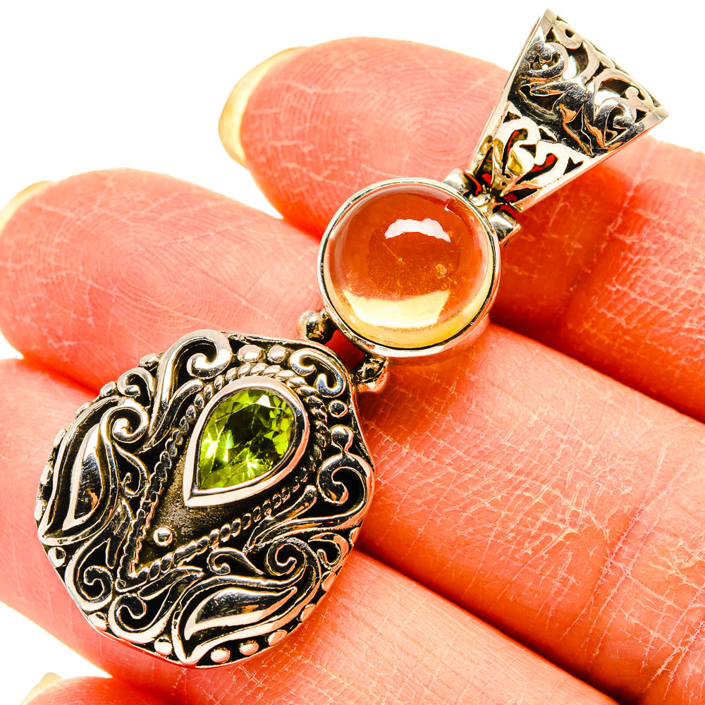 Citrine Pendants handcrafted by Ana Silver Co - PD759301
