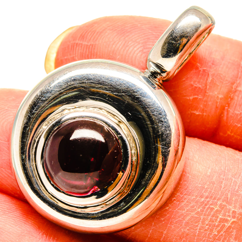 Garnet Pendants handcrafted by Ana Silver Co - PD759309