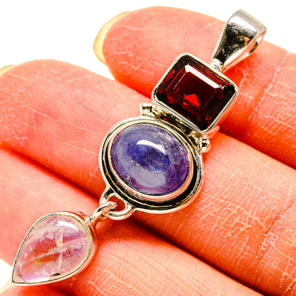 Tanzanite Pendants handcrafted by Ana Silver Co - PD759317