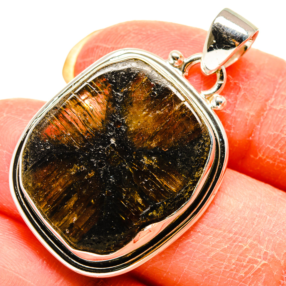 Chiastolite Pendants handcrafted by Ana Silver Co - PD759322