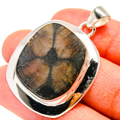 Chiastolite Pendants handcrafted by Ana Silver Co - PD759334