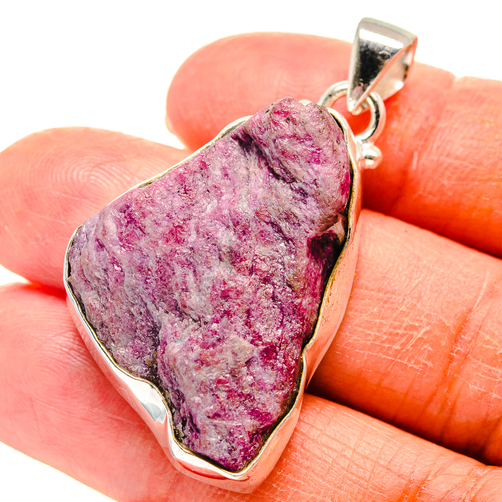 Ruby Fuchsite Pendants handcrafted by Ana Silver Co - PD759338