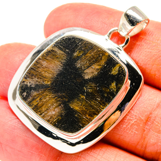 Chiastolite Pendants handcrafted by Ana Silver Co - PD759339