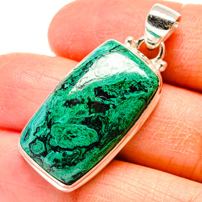Chrysocolla Pendants handcrafted by Ana Silver Co - PD759356