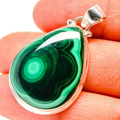 Malachite Pendants handcrafted by Ana Silver Co - PD759359