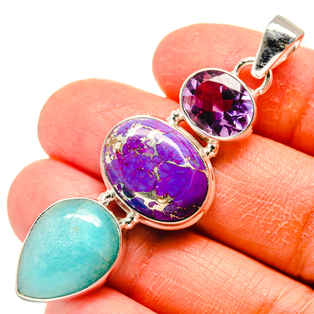 Larimar Pendants handcrafted by Ana Silver Co - PD759364