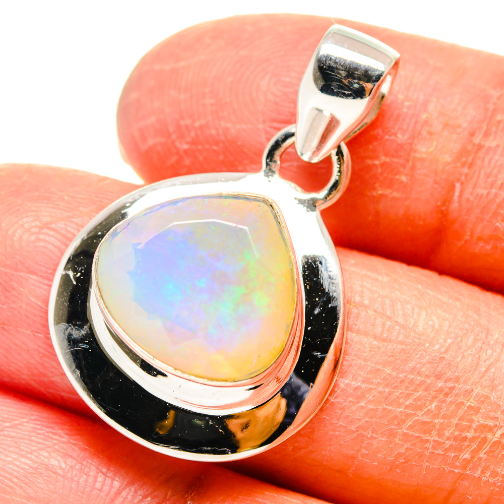Ethiopian Opal Pendants handcrafted by Ana Silver Co - PD759391