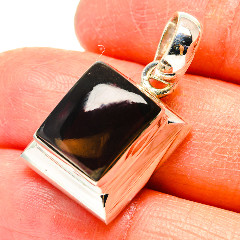 Smoky Quartz Pendants handcrafted by Ana Silver Co - PD759402