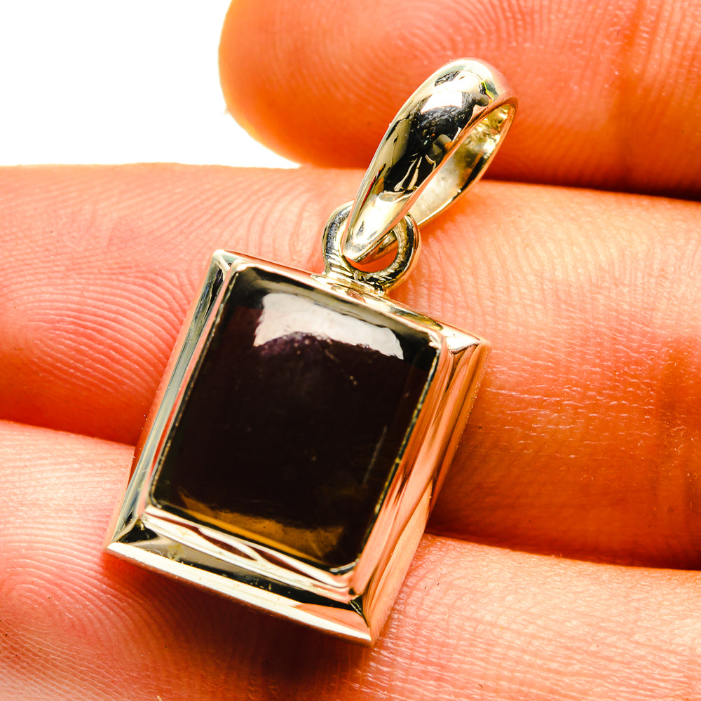 Smoky Quartz Pendants handcrafted by Ana Silver Co - PD759442
