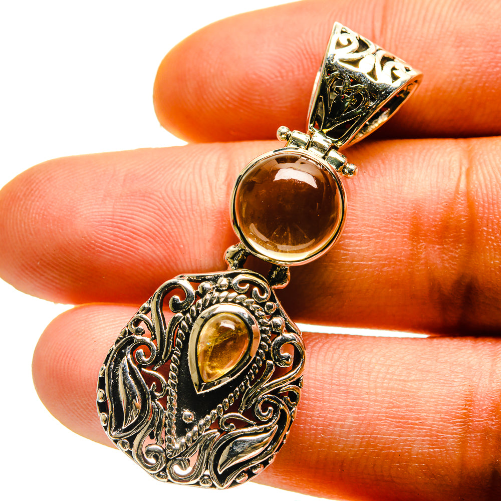 Citrine Pendants handcrafted by Ana Silver Co - PD759445