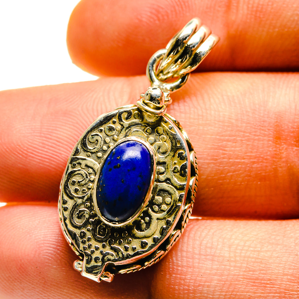 Lapis Lazuli Pendants handcrafted by Ana Silver Co - PD759446