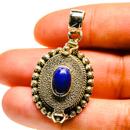 Lapis Lazuli Pendants handcrafted by Ana Silver Co - PD759449