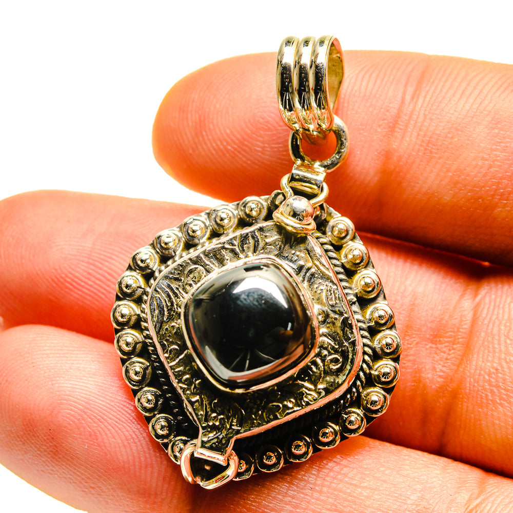 Hematite Pendants handcrafted by Ana Silver Co - PD759451