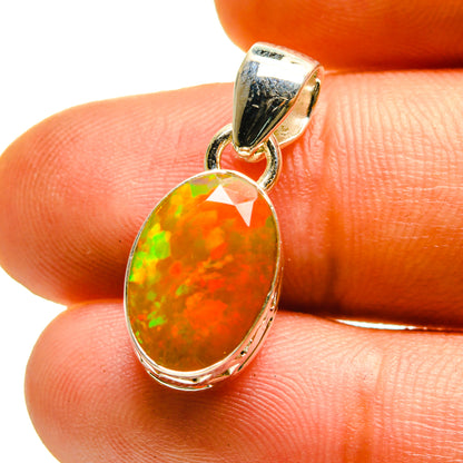 Ethiopian Opal Pendants handcrafted by Ana Silver Co - PD759479