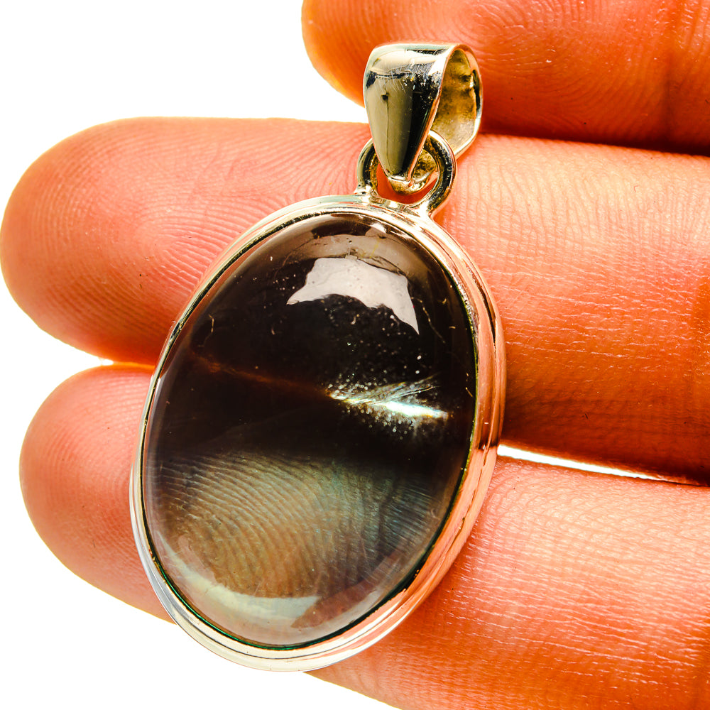 Blue Fluorite Pendants handcrafted by Ana Silver Co - PD759483