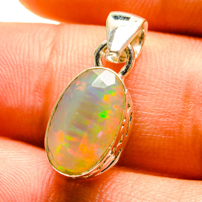 Ethiopian Opal Pendants handcrafted by Ana Silver Co - PD759486