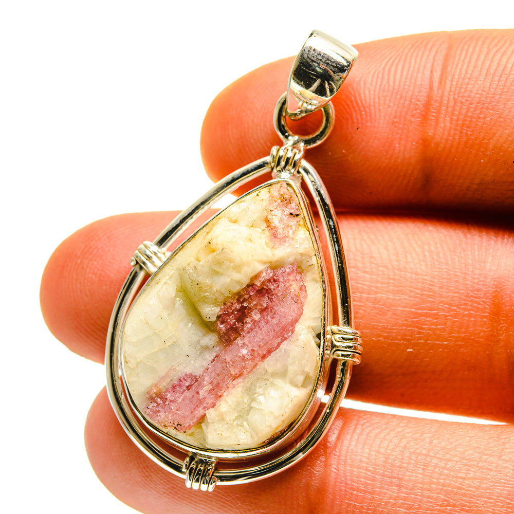 Cobalto Calcite Druzy Pendants handcrafted by Ana Silver Co - PD759489