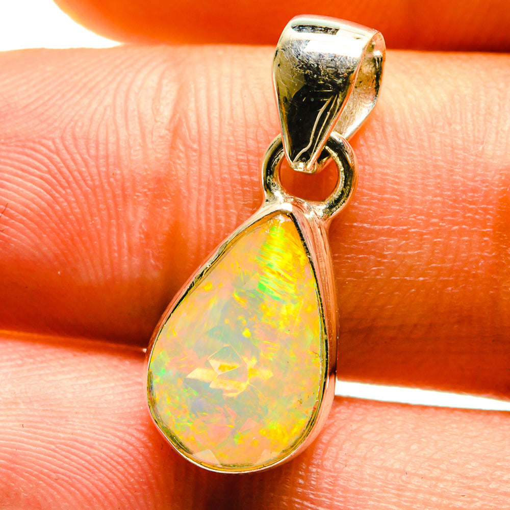 Ethiopian Opal Pendants handcrafted by Ana Silver Co - PD759503