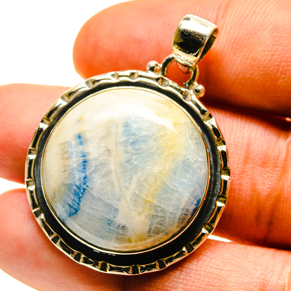 Blue Scheelite Pendants handcrafted by Ana Silver Co - PD759504
